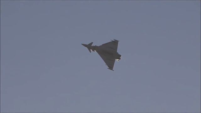 Flt Lt James Sainty, doing his Typhoon display. 17;3;21 смотреть онлайн