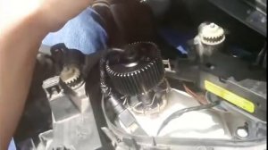 Диодные led лампы h7 с Aliexpress в фару Ford Mondeo