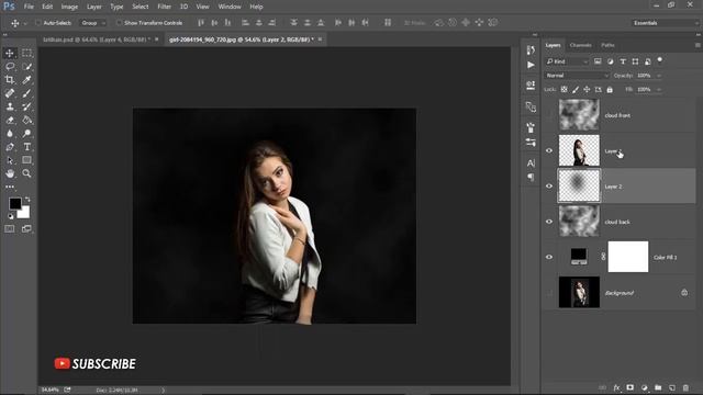 How to Add FOG Effects Photo Manipulation in Photoshop - Photoshop Tutorials смотреть онлайн