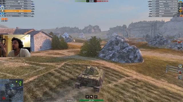 WoT Blitz -Кто ФАРМИТ лучше всех и любимая имба песка - World of Tanks Blitz (WoTB) смотреть онлайн