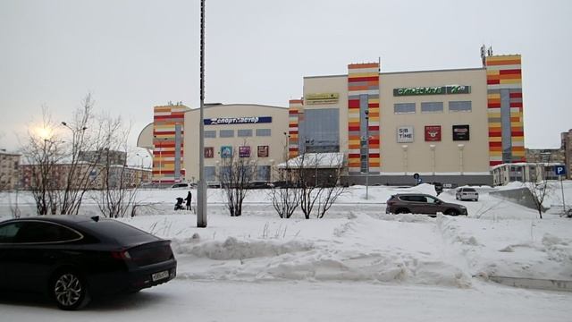 2023.02.15. ул. Котульского. Солнце сквозь облака. смотреть онлайн