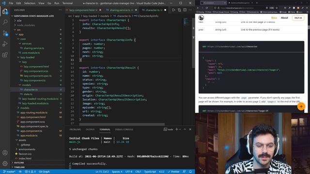 Obtener y modelar datos de una API Typescript / RXJS ??? смотреть онлайн