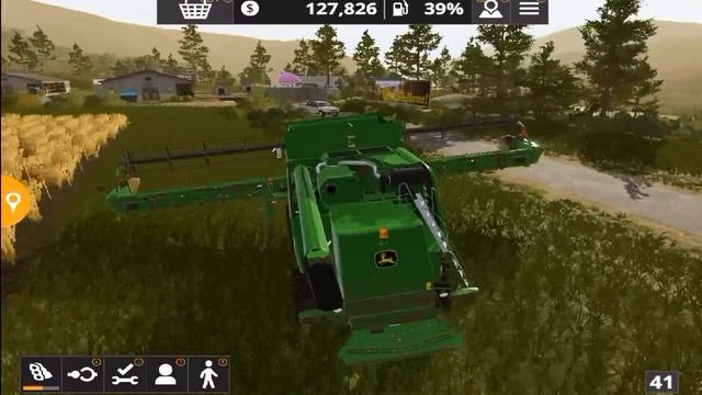 Ultimate SoyBean Harvest CHALLENGE! John Deere Farm FS20 #45 смотреть онлайн