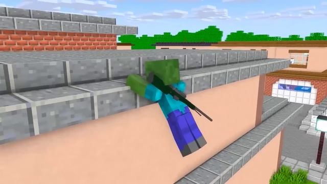 Monster School : Squid Game Parody Zombie Revenge - Minecraft Animation смотреть онлайн