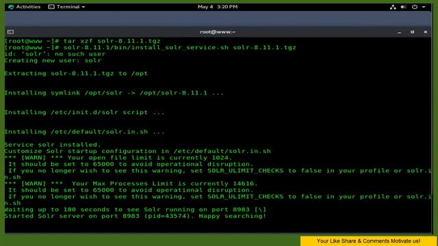 How To Install Apache Solr on Rocky Linux 8.5 смотреть онлайн