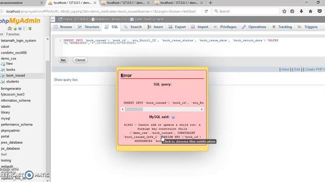 TOPIC 8 : SQL FOREIGN KEY EFFECT ON INSERT UPDATE AND DELETE смотреть онлайн