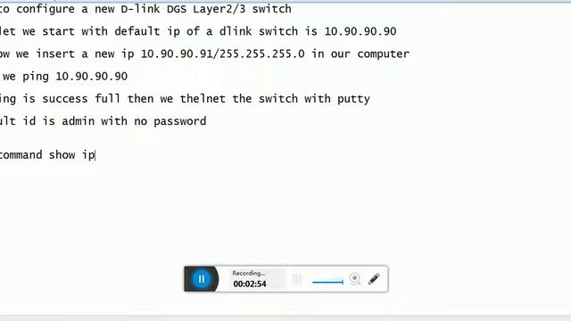 enable web interface of D link Switch 1 смотреть онлайн