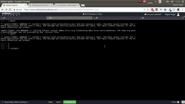 [ROS Tutorials] ROS Perception #Unit1: Using Cameras in ROS and Blob Tracking смотреть онлайн