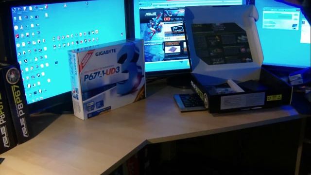 Asus P8P67 Deluxe unpacking смотреть онлайн