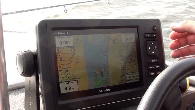 Обзор эхолота Garmin echoMAP CHIRP 72sv смотреть онлайн