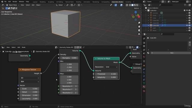 68 - Volume Cube Node смотреть онлайн