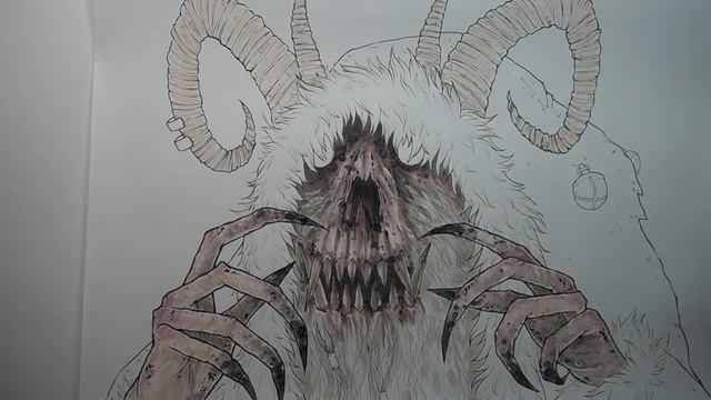 Beware of "Krampus" Christmas Creepypasta Story + Drawing (Scary Stories) смотреть онлайн