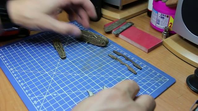 Реставрация ножа ПРУМП, часть 5 пружины и клинки. смотреть онлайн