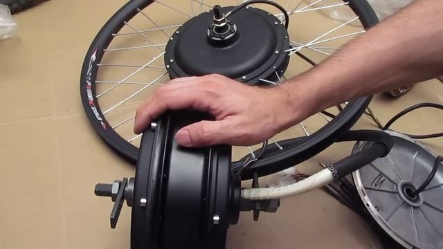 Секреты выбора мощных мотор колес прямого хода 1500вт-10 000вт Quanshun, Leili и др. смотреть онлайн