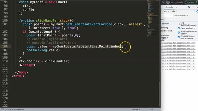 Clickable Bar Chart with Link in Chart JS смотреть онлайн