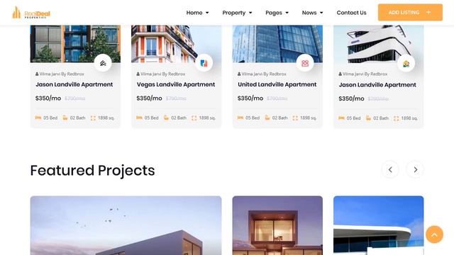 Realdeal – Responsive Real Estate HTML Template смотреть онлайн