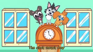 HICKORY DICKORY DOCK Nursery Rhyme | Family Friendly Song | Sozo Studios | Toddlerific Story Time!