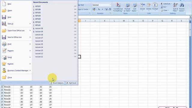 How to stop Excel dividing numbers by 100? | Excel 2007 смотреть онлайн