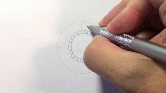 Drawing tutorial - shapes within shapes - using a circle смотреть онлайн