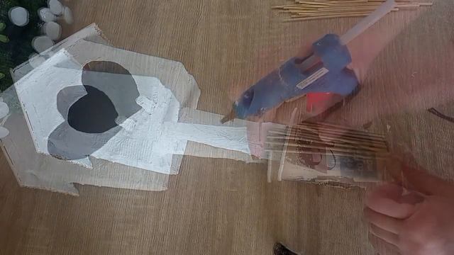 Скворечник из картона декор своими руками смотреть онлайн