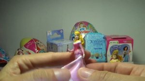 ПРИНЦЕССЫ DISNEY Princess дисней МИКС сюрпризов Unboxing Kinder Surprise