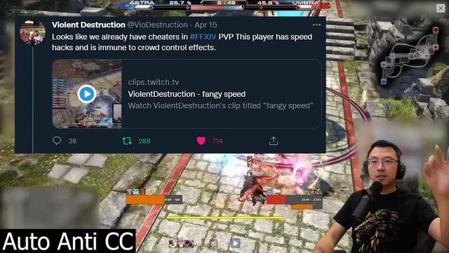 FFXIV Dirty CHEATERS EXPOSED: 3rd-Party Anti-CC, Auto-LB & More?! смотреть онлайн