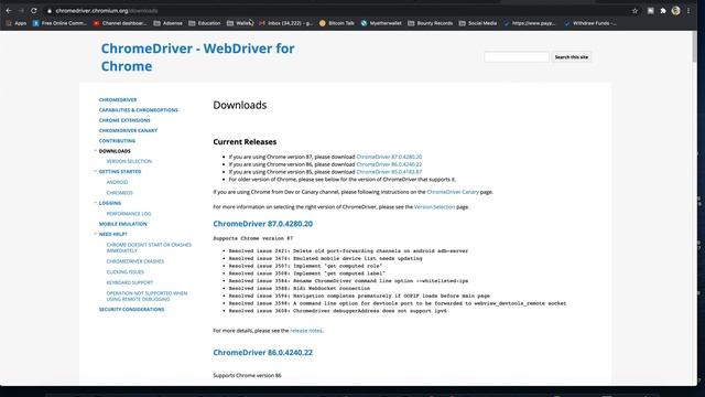 Google Chrome Driver Drownload For Mac And Windows Users смотреть онлайн