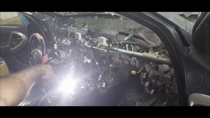 RAV IV 2010г замена радиатора печки