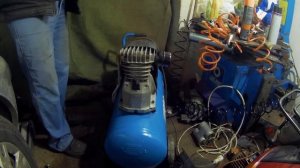 Компрессор ABAC  L20P ЗАМЕНА МАСЛА/ТЕСТ ПРОИЗВОДИТЕЛЬНОСТИ