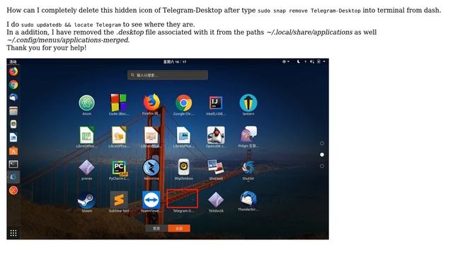 Ubuntu: How can I remove the icon of Telegram-Desktop from the dashboard? (2 Solutions!!) смотреть онлайн