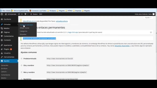 modificar url wordpress смотреть онлайн