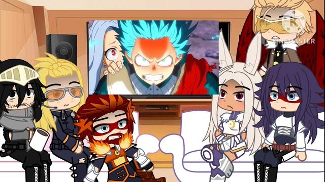 Past Pro heros react to Deku vs Overhaul||Mha смотреть онлайн