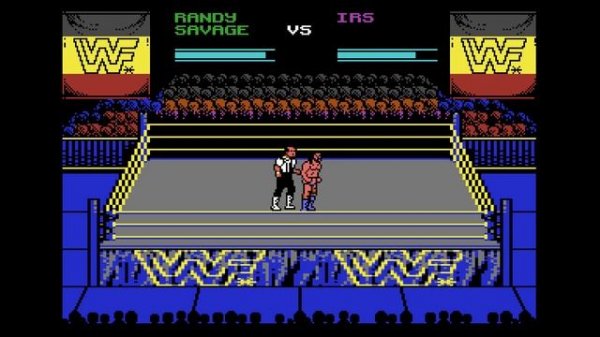 WWF European Rampage Tour (Commodore 64)