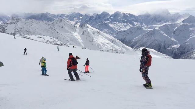 Эльбрус, самая высокая точка Европы | Mount Elbrus, the highest point of Europe смотреть онлайн