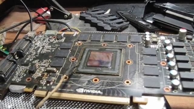 Снятие bga чипа nvidia gtx 480 в домашних условиях смотреть онлайн