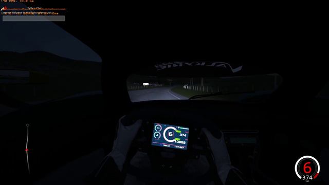 Assetto Corsa - ASTON MARTIN VALKYRIE AMR PRO ( Highlands @ night ) With some traffic смотреть онлайн