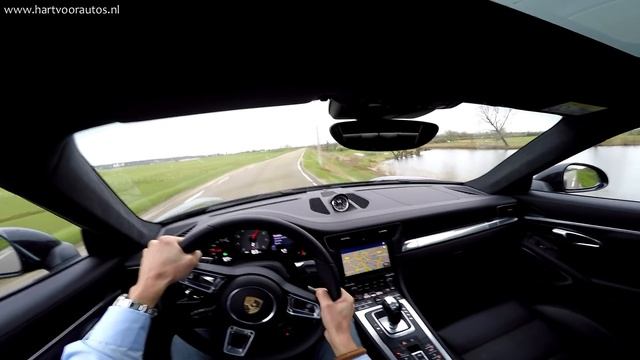 POV Drive: 2016 Porsche 991 Carrera S MK2 3.0L Biturbo w/ Sport Exhaust смотреть онлайн