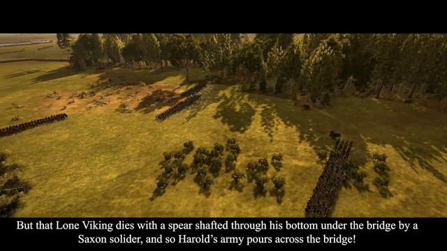 The Battle of Stamford Bridge 1066 AD || Historical Total War Thrones of Britannia Cinematic Battle смотреть онлайн