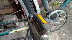 Замена ведущей звёздочки с 46 зубьев на 40 зубьев.