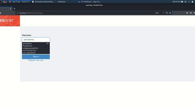 WebGoat 8 Login CSRF attack Lesson 8 смотреть онлайн