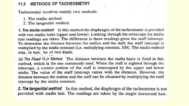 Tacheometry surveying 1 смотреть онлайн