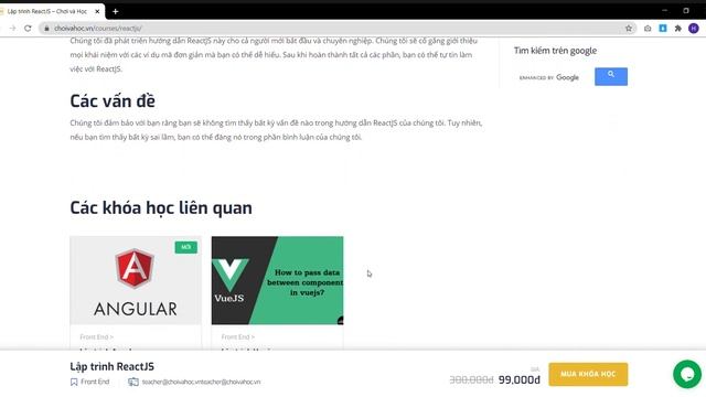 Khóa học lập trình ReactJS смотреть онлайн