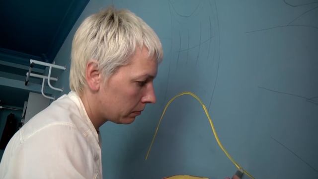 Урок декора с красками Kube. Оформление стен "Рыба". смотреть онлайн