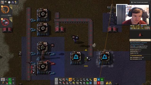 Lazy Factorio K2/SE Day 9 смотреть онлайн