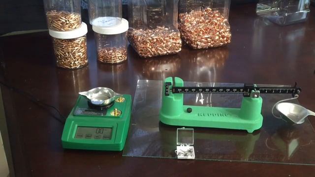 Lyman's Check Weights: RCBS  Range Master 2000 Electronic  VS Redding 2400 Beam Scale