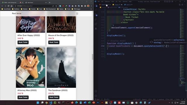 Bootstrap 5 Fundamentals - "Reel Verse" Project Day 2 смотреть онлайн