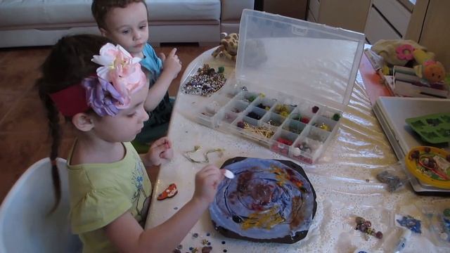 Космос своими руками дома! Красиво и просто) смотреть онлайн