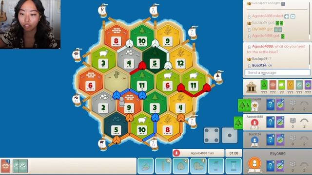 PLAYING WITH CONSTRICTED SPACE || catan base game ranked смотреть онлайн