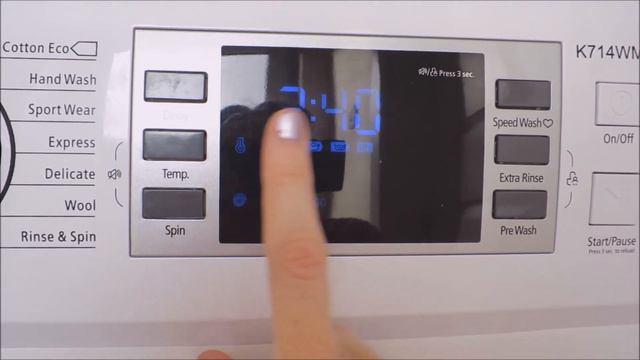 KENWOOD Washing Machine (white 7kg) смотреть онлайн