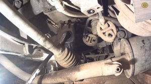 ЗАМЕНА САЛЬНИКА ПРИВОДА НА РЕДУКТОРЕ TOYOTA MARK 2